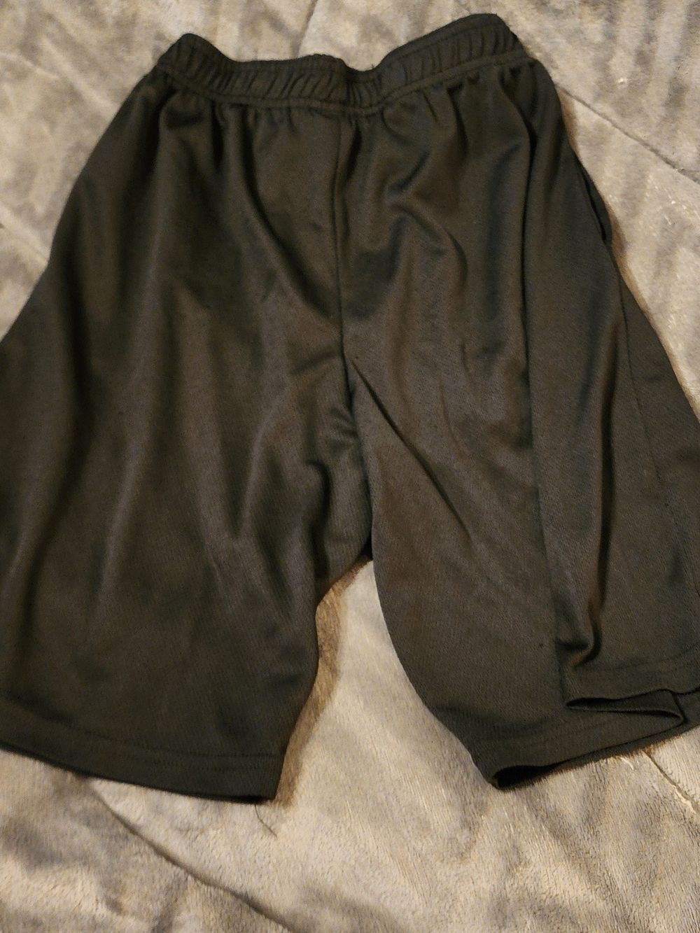 RBX Black Boys  Athletic Mesh Shorts